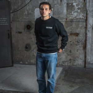 Home nob studios sweater black/white